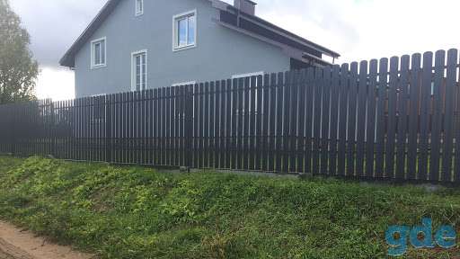 Благоустройство территории, установка заборов, фотография 2