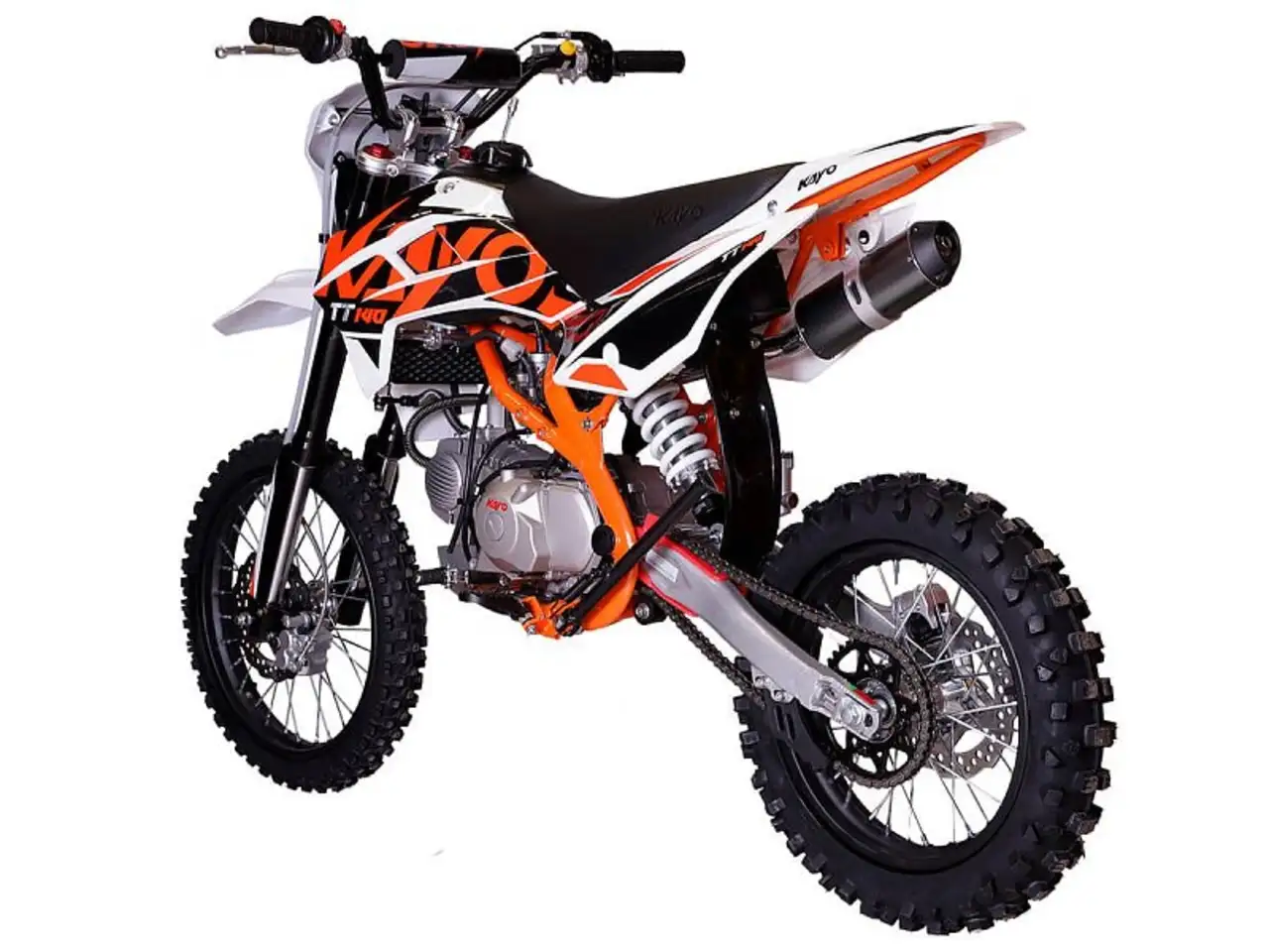 Питбайк kayo basic tt140em 17/14 krz (механ. сцепл., эл. стартер 2022, фотография 5