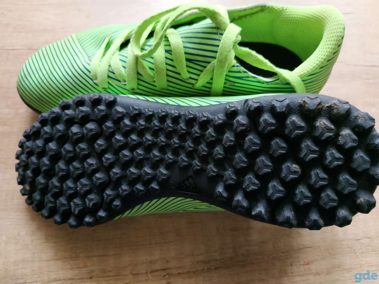 Бутсы adidas немного б/у размер по стельке 21.5 см в очень хорошем состоянии, фотография 2