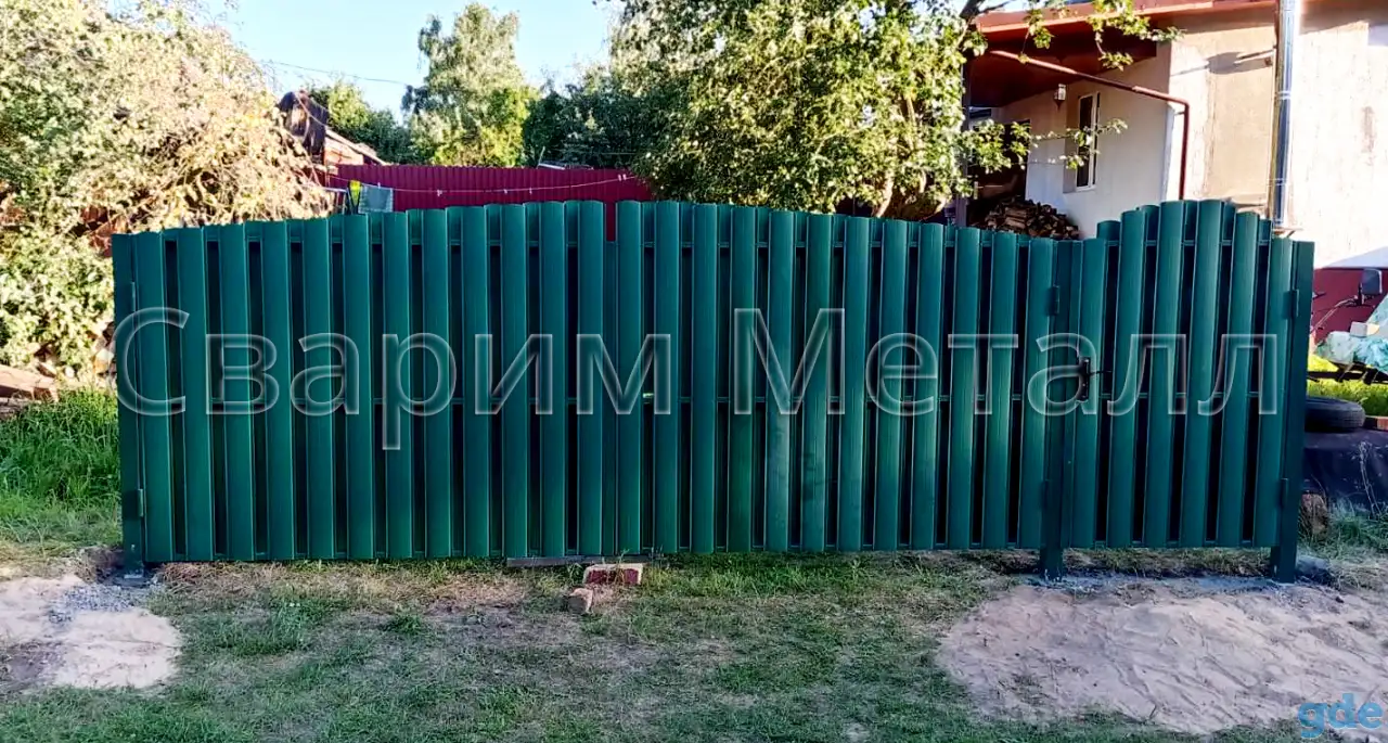 Ворота распашные, фотография 2