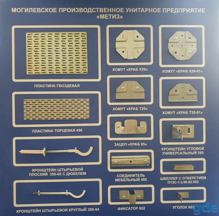 Изготовление продукции производственно-технического назначения, скобяных изделий, фурнитуры мебельной и метизов и др., фотография 1