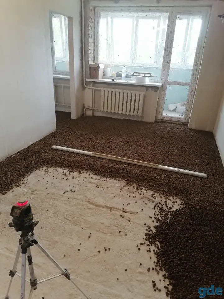 Стяжка пола Полусухая, в Квартире, Комнате, гараже и т. д, фотография 4