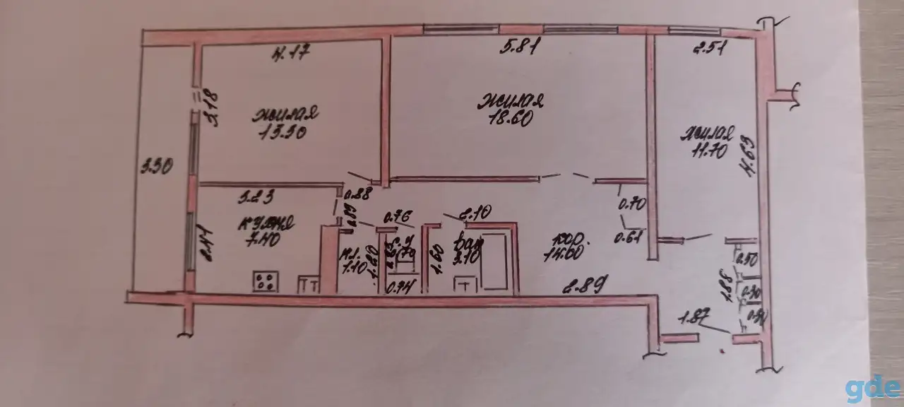 Продажа квартиры, Витебская обл., ул. Нарчука, д. 7., фотография 1