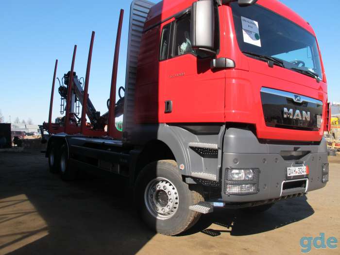 Сортиментовоз MAN TGX с манипулятором TajFun Liv, фотография 4