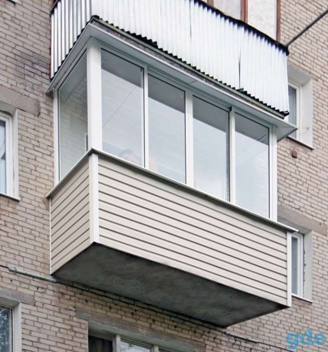 Отделка балконов и лоджий, фотография 4