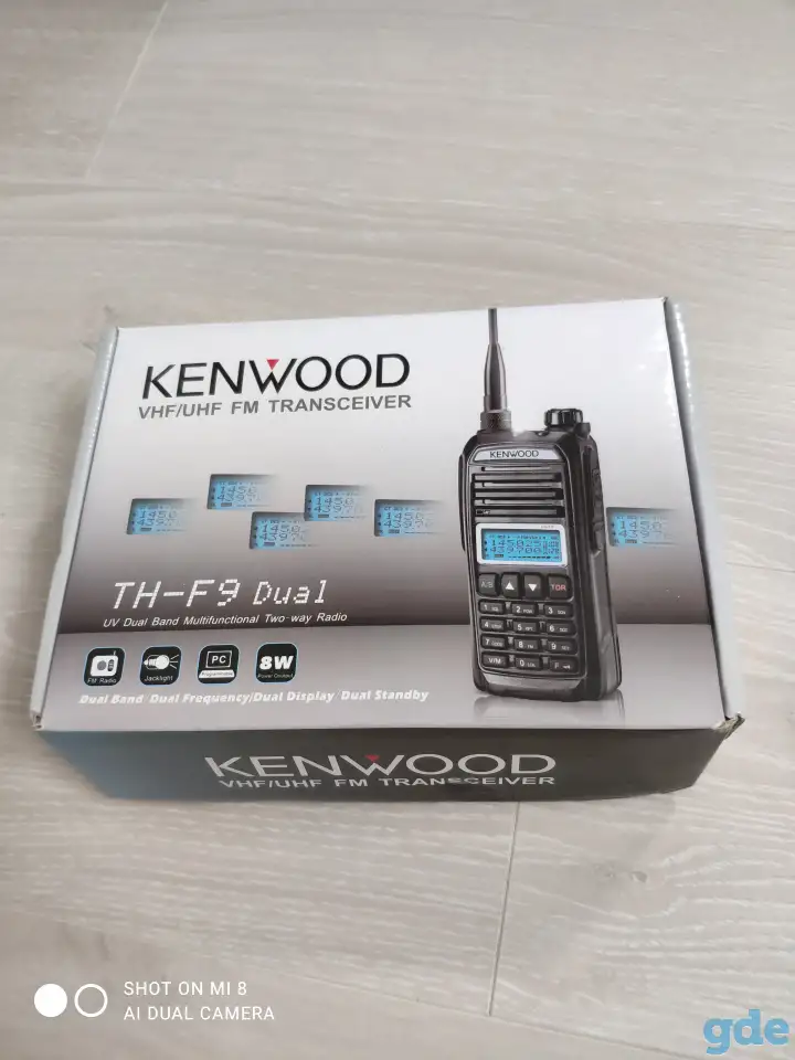 Рация Kenwood TH-F9 Dual новые, фотография 1