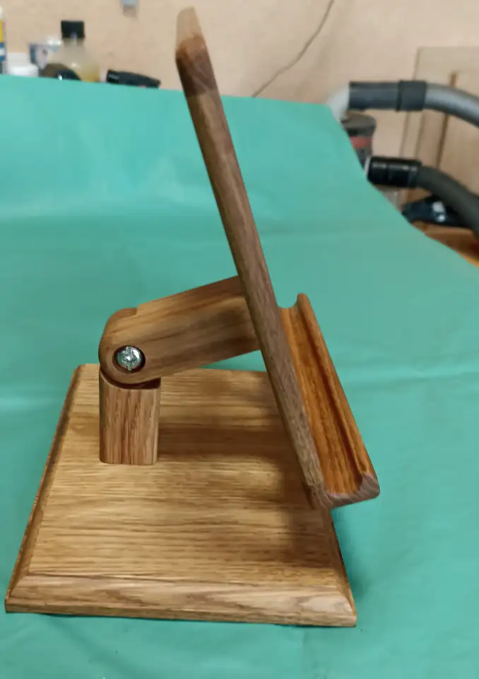 Подставка под планшет, IPad из дуба., фотография 3