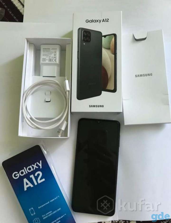 Смартфон Samsung Galaxy A12, фотография 1