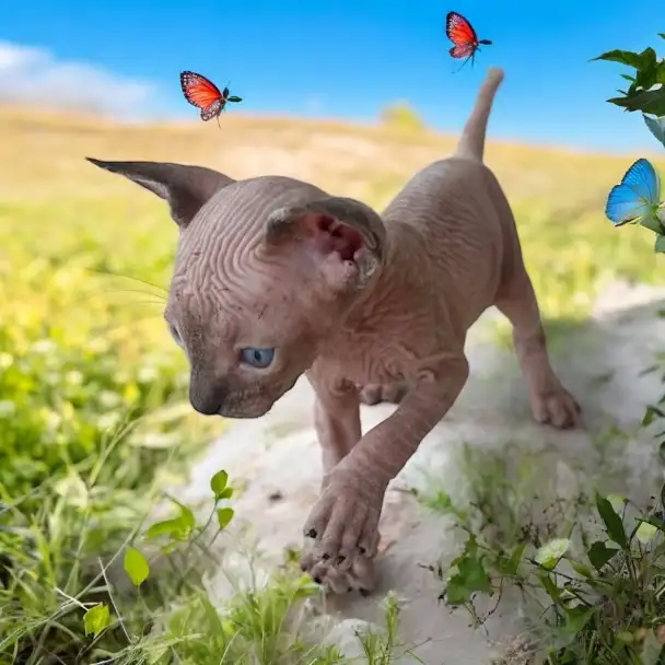 Котята канадского сфинкса, фотография 3