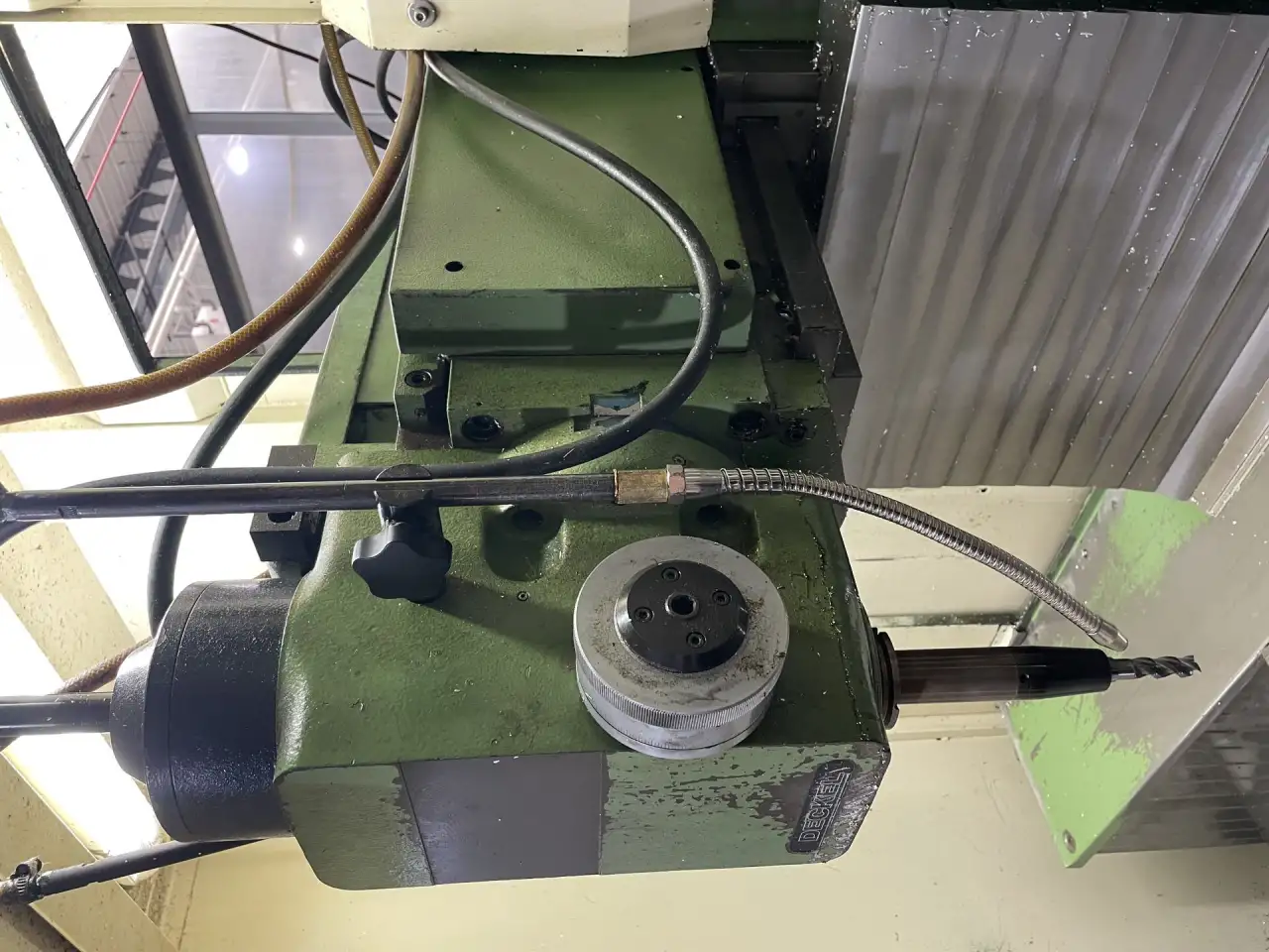 Вертикальный фрезерный станок с чпу deckel FP 5 A Б/у, фотография 13