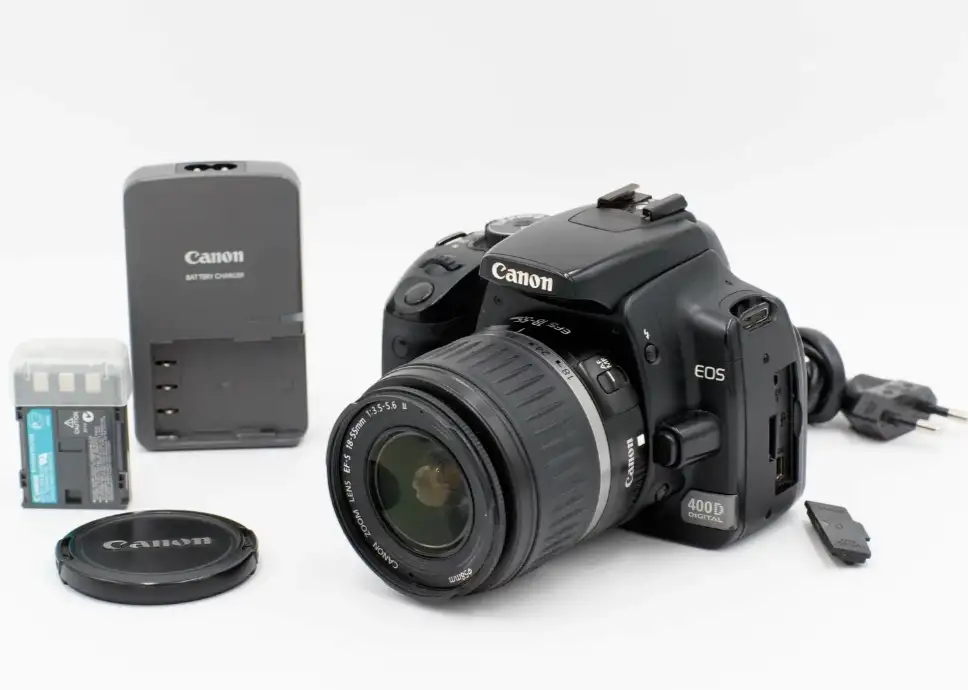 Зеркальный фотоаппарат Canon EOS 400D kit 18-55 mm, фотография 4