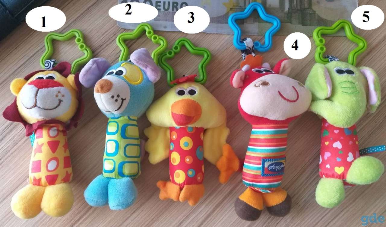 Игрушки-подвески, погремушки на кроватку, новые, фотография 1