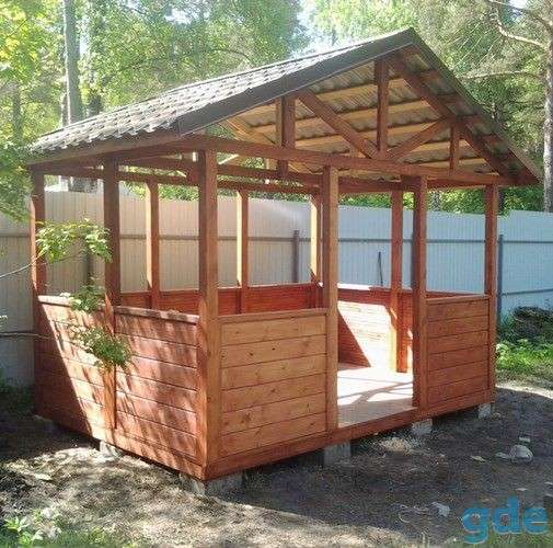 Беседки из дерева!, фотография 1