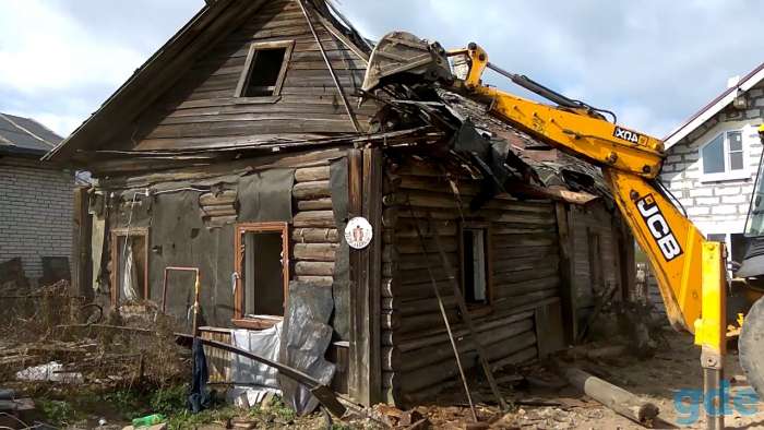 Снос  зданий, сараев, гаражей, ветхого жилья., фотография 1