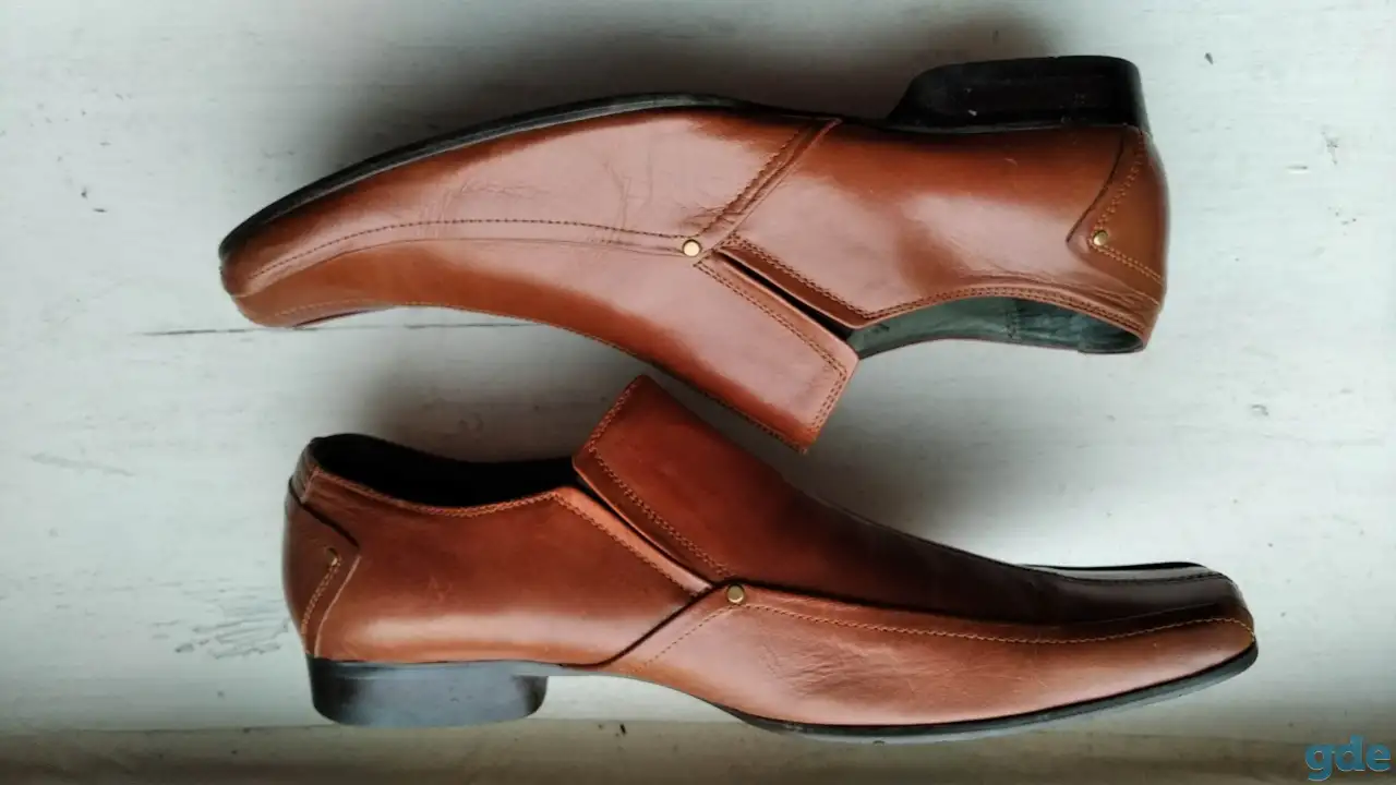 Туфли лоферы мужские из натур. кожи 42,5-43р-р, фотография 3
