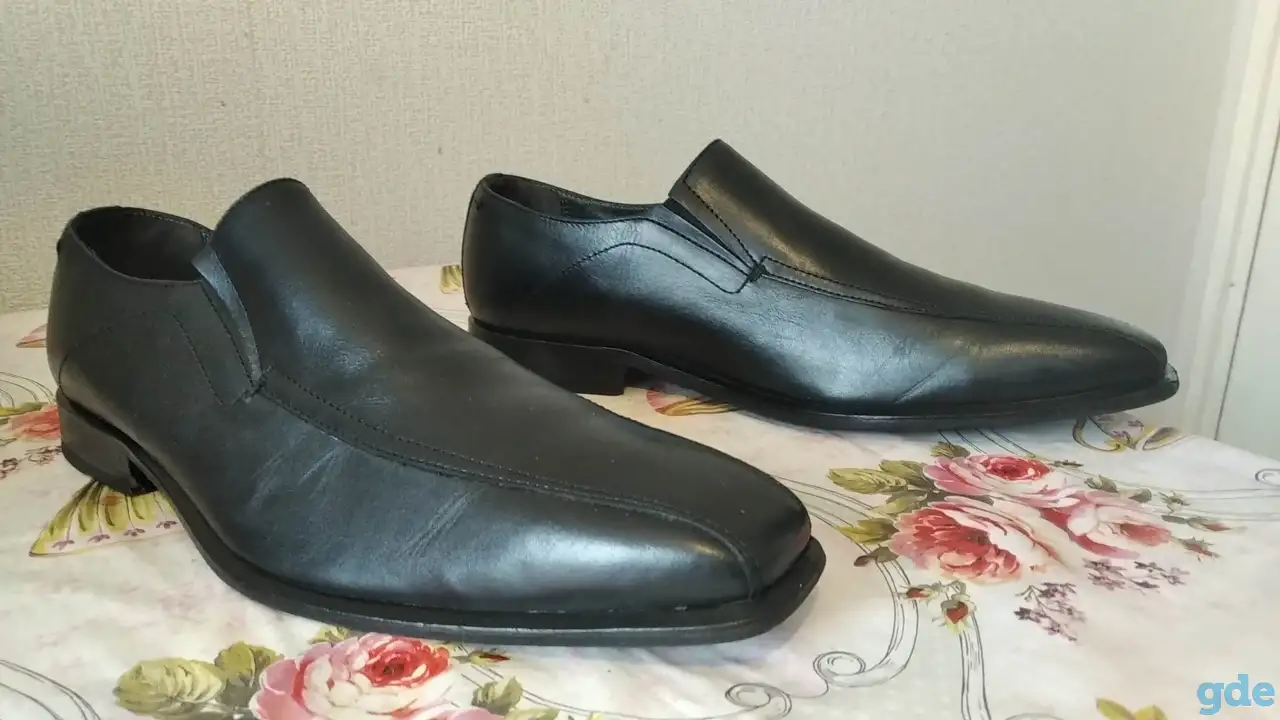 Муж. туфли из натур. кожи. Австрия. 43-43,5 р-р, фотография 2