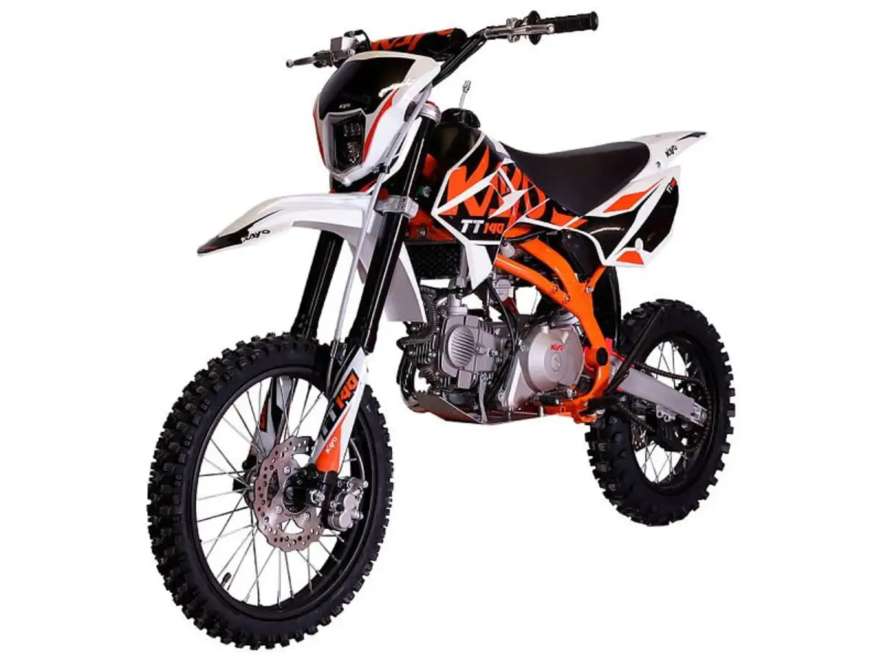 Питбайк kayo basic tt140em 17/14 krz (механ. сцепл., эл. стартер 2022, фотография 4