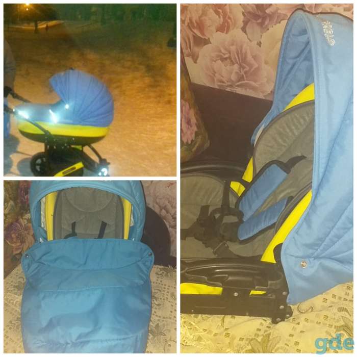 Продам коляску camarello sevilla 2в1 в хорошем состоянии, фотография 1