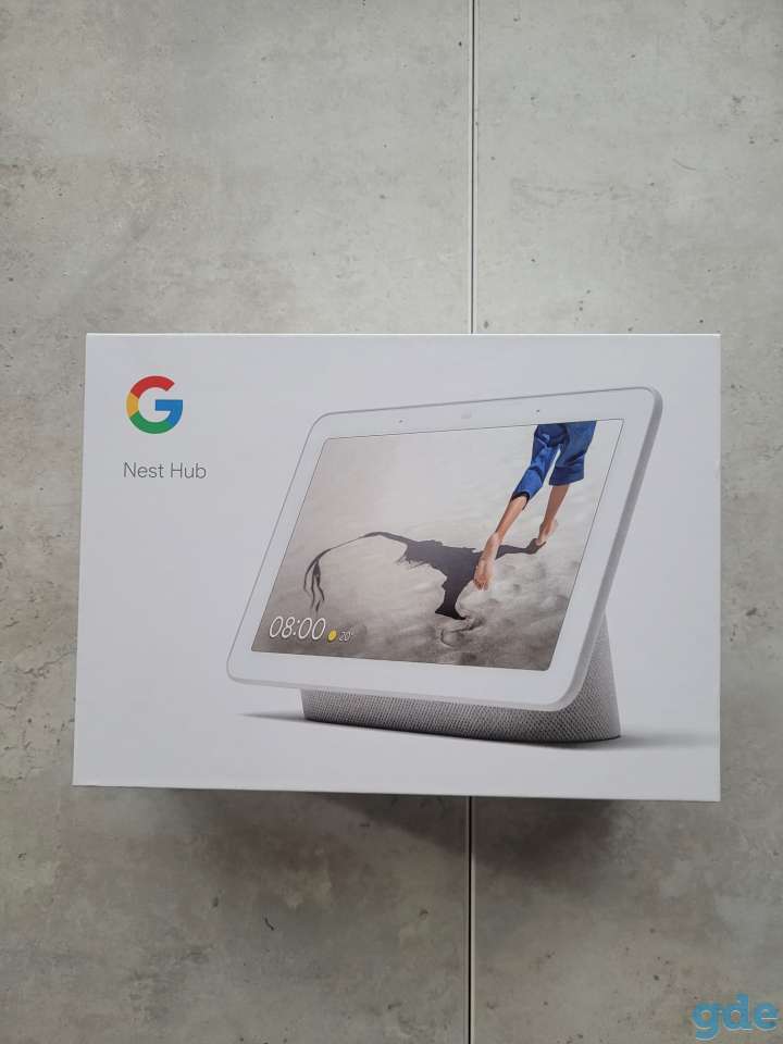 Умная дисплей-колонка от Google Nest Hub, фотография 1