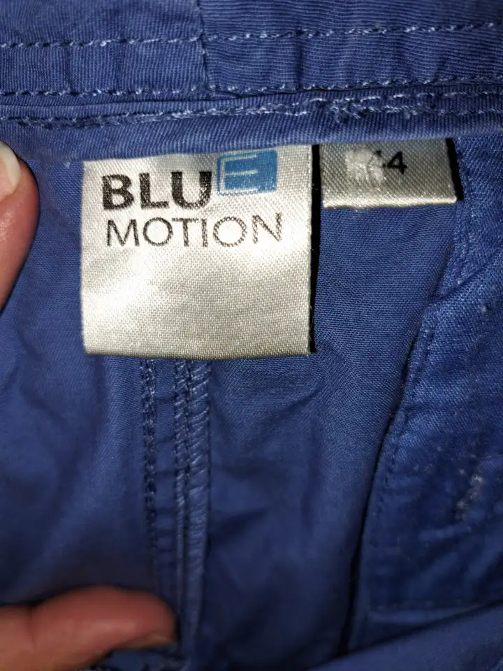 Юбка голубая BLU MOTION, 100 Baumwolie, р.50-52, фотография 3