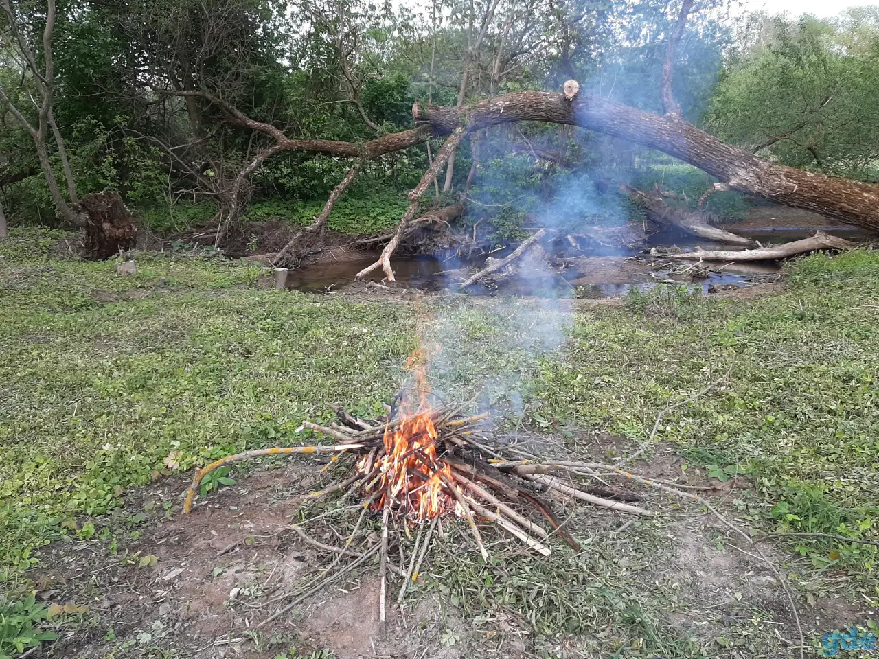 Участок на берегу реки в Логойском районе., фотография 1