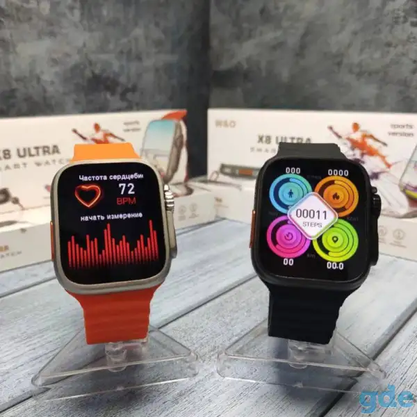 Смарт-часы Smart Watch X8 Ultra (черные) (новые), фотография 3