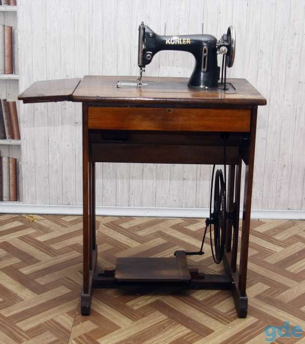 Продается старинная швейная машинка Kohler., фотография 1