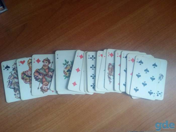 Карты игральные, фотография 1