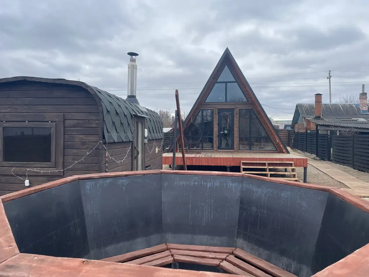 Сдаётся уютный A-frame дом   CHILL, фотография 16