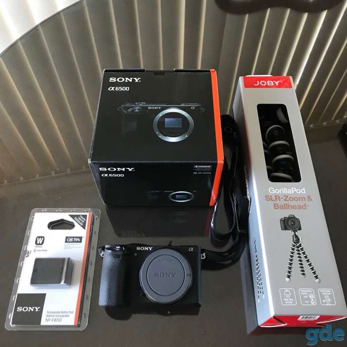 Sony Alpha 6500 24.2MP цифровая зеркальная камера a6500- черный, фотография 1