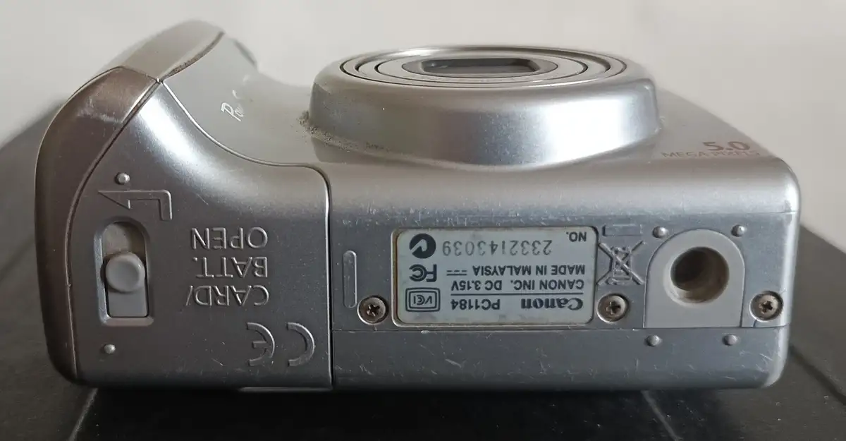 Фотоаппарат Canon PowerShot A530, фотография 3