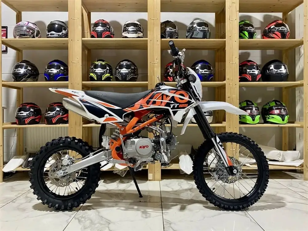 Питбайк KAYO BASIC K125EM 17/14 KRZ, фотография 9