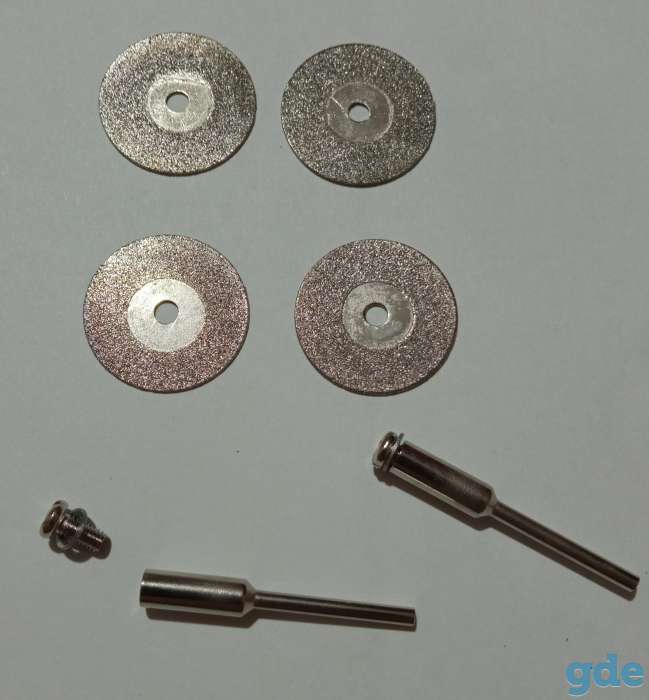 Диски алмазные дискодержатель dremel гравер, фотография 6