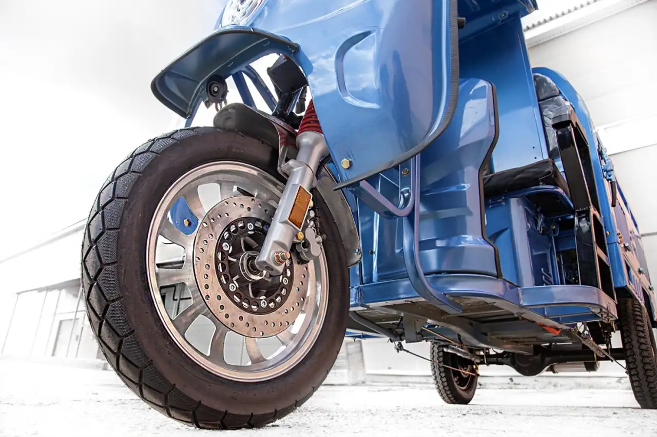 Грузовой электротрицикл rutrike гермес pro 1500 72v1500w, фотография 10