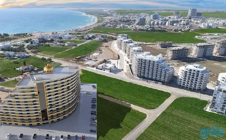 Шикарные апартаменты в 200 метрах от пляжа Лонг Бич/Северный Кипр, фотография 1