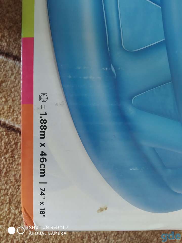 Бассейн Intex 188*46 надувной круглый., фотография 2
