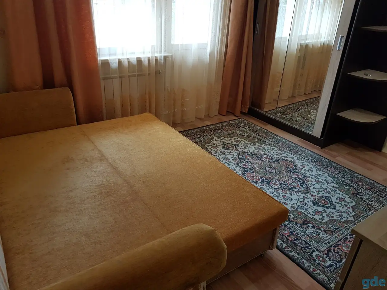 Сдается комната (непроходная,под ключ,с балконом) в 2х-комн.квартире (без хозяев)(на длит.срок) Матусевича 84 (от собс, фотография 1