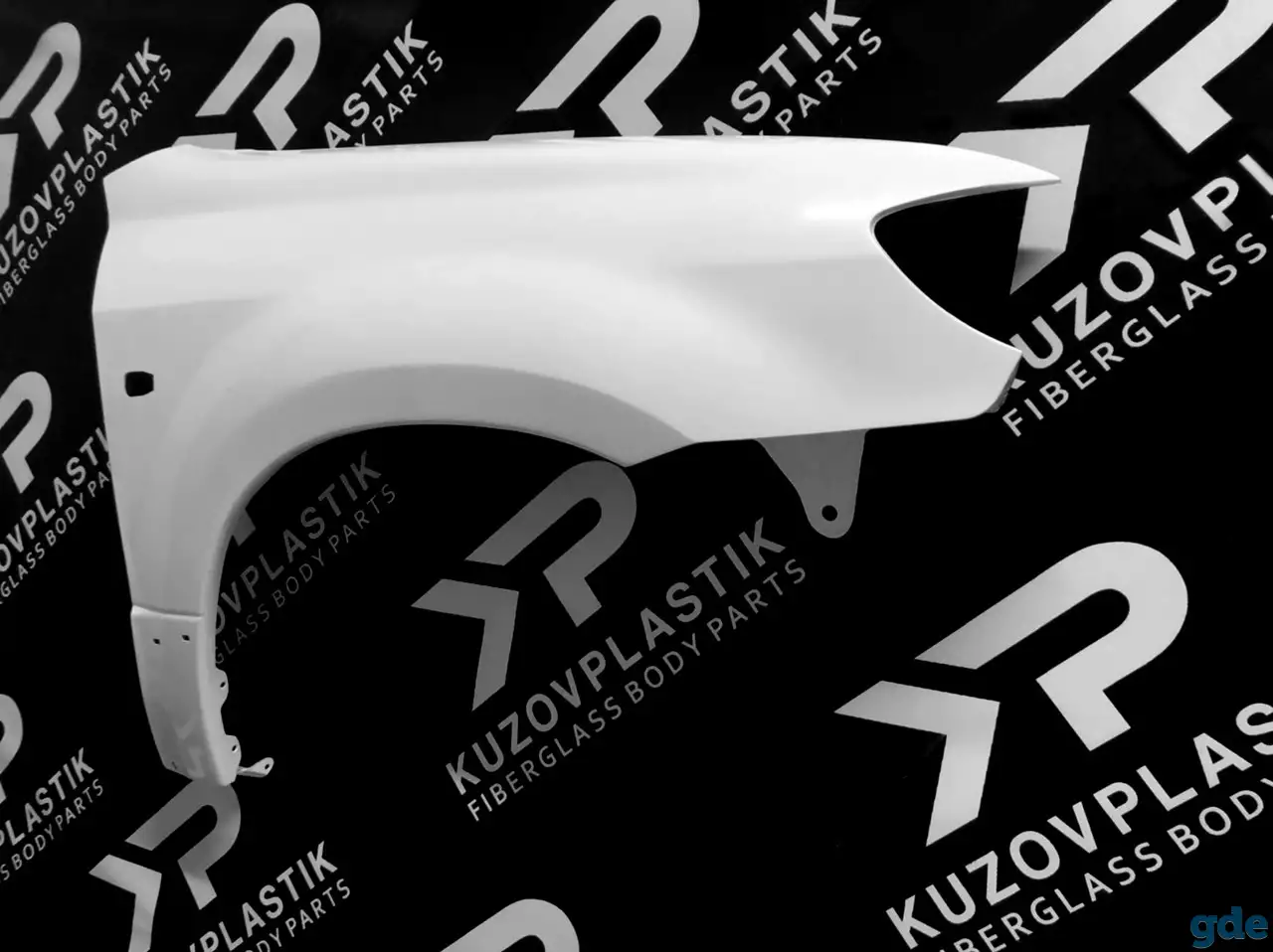 Крыло на Mitsubishi Outlander из стеклопластика., фотография 3
