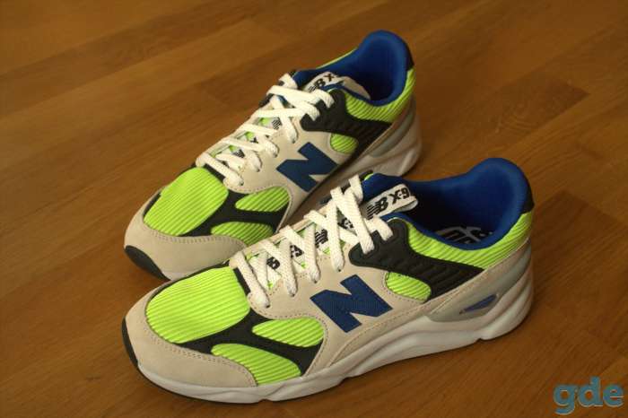 Светло-бежевые кроссовки New Balance X90, фотография 3