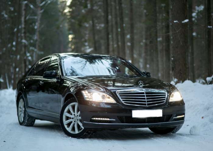 Аренда авто с водителем в Минске. Mercedes W221 S550 Long., фотография 1