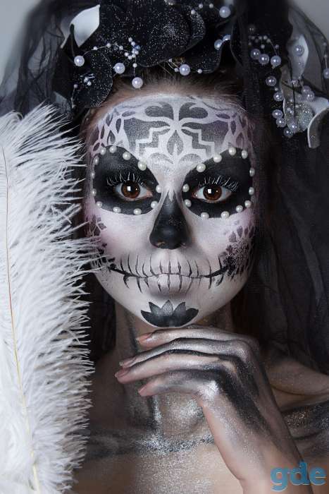 Аквагрим на Halloween, фотография 6