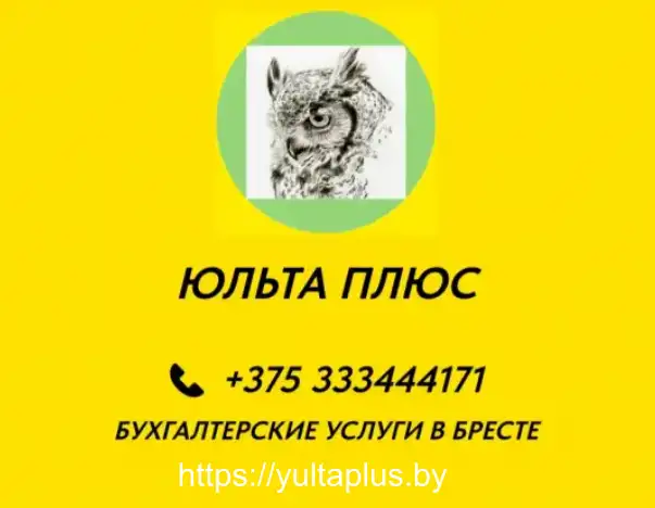 ООО ЮЛЬТА ПЛЮС Бухгалтерские услуги для ИП и юридических лиц в Бресте, фотография 5