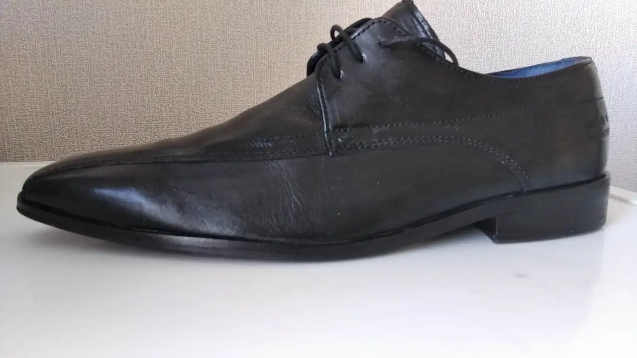 Муж. туфли из натур. кожи Германия 43-43,5 р-р, фотография 5
