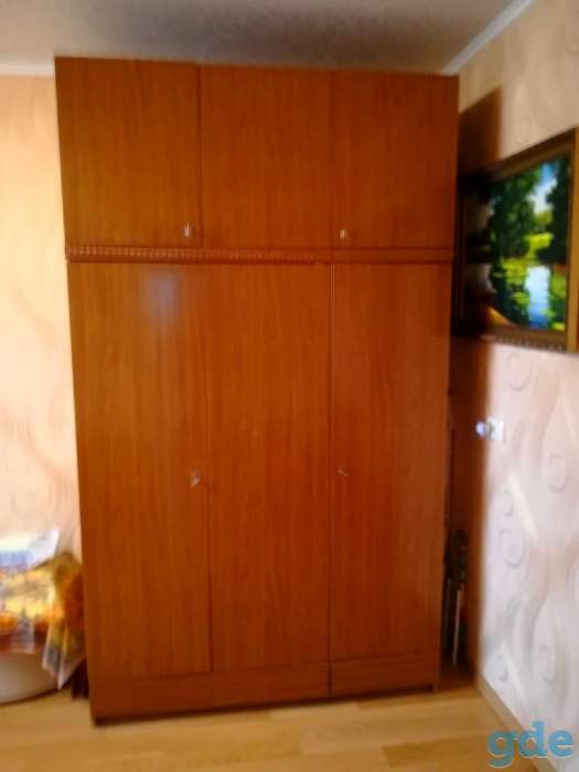 Продажа шкаф трёхстворчатый б/у в хорошем, фотография 1