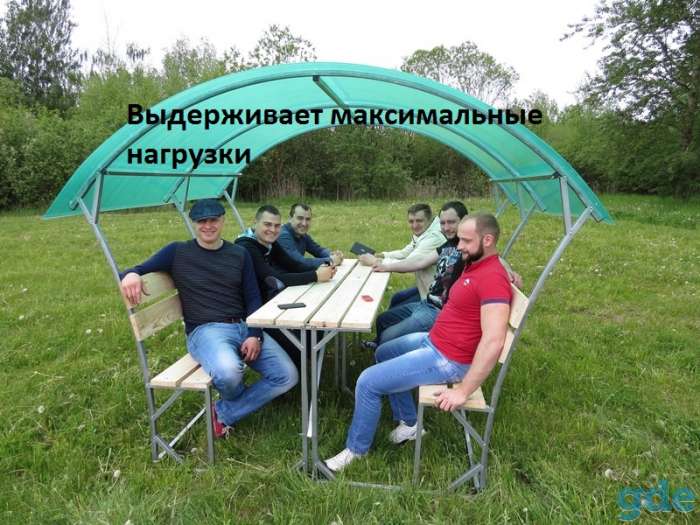 Беседка СВЕРХПРОЧНАЯ (Престиж-2 Метра).Доставка Бесплатно!, фотография 6