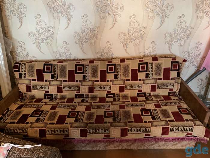 Продам диван б/у вместе с креслами., фотография 5