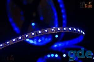 Открытая светодиодная лента SMD 3528 120LED/m IP33 12V Синий, фотография 1
