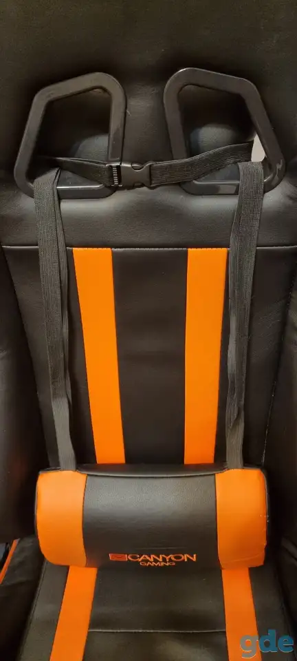 Кресло игровое ''Canyon'' CND-SGCH3 Black/Orange, фотография 6