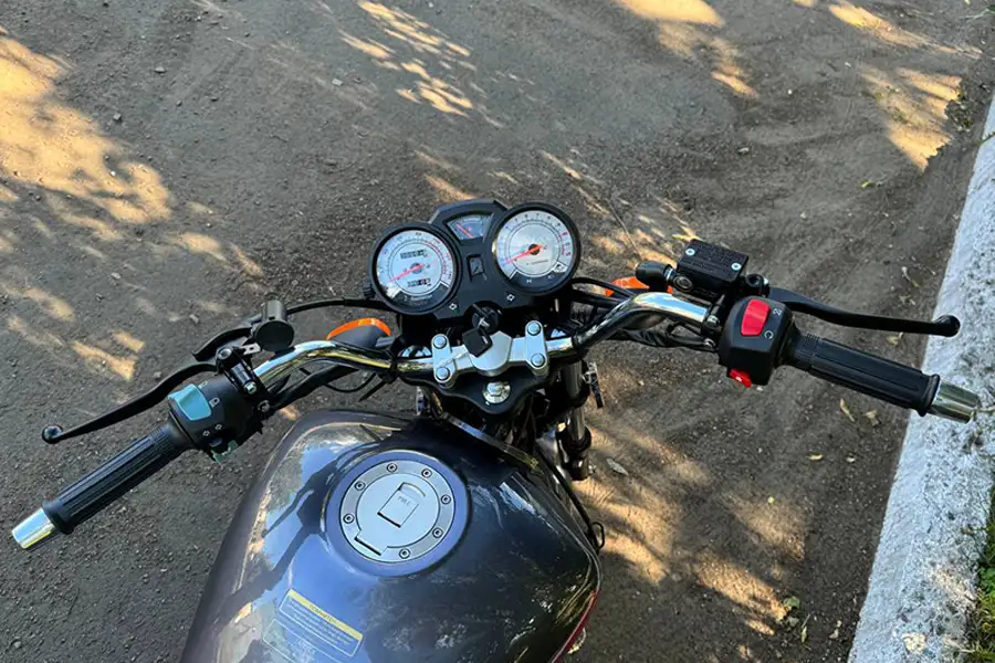 Мотоцикл Хорс Z 150 серый 150 см3, фотография 6