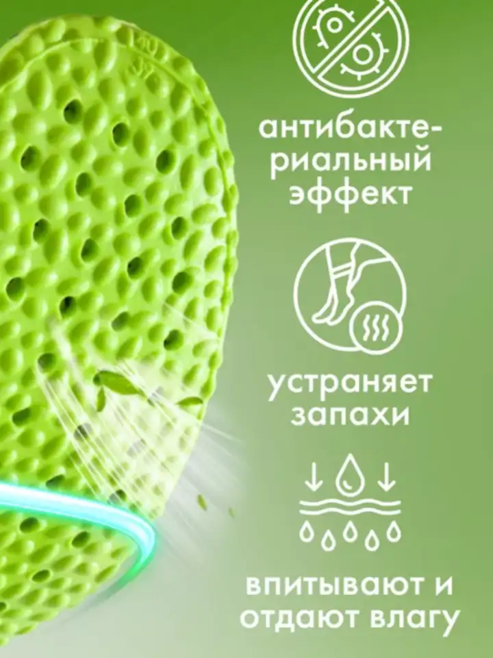 Стельки для обуви и кроссовок ортопедические, товары для маркетплейсов, фотография 3